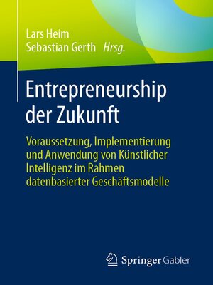 cover image of Entrepreneurship der Zukunft